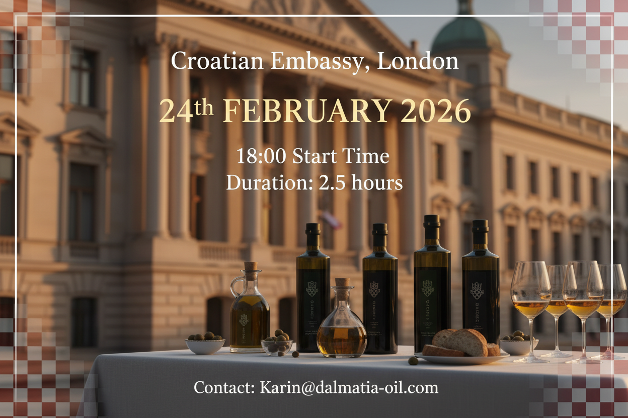 Taste Better, Live Healthier: Croatian Olive Oil & Wine Tasting