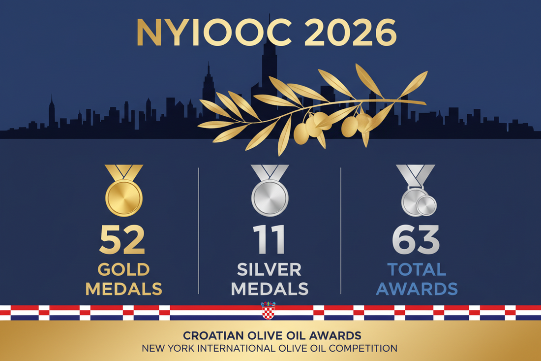 Croatian Olive Oil Triumphs at 2026 NYIOOC: A Proud Moment for Croatia Punching Above Our Weight Again