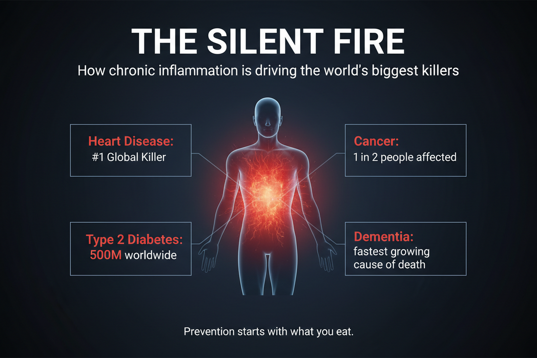 Inflammation: The Silent Killer — And How High-Polyphenol Olive Oil Fights Back