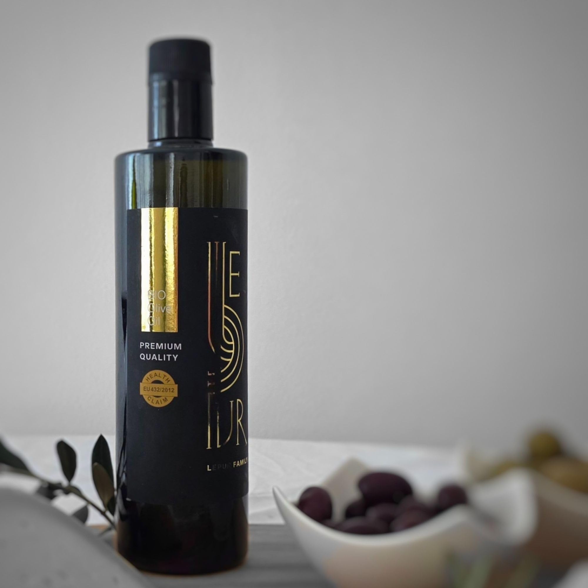 Special Blend - High Polyphenol Extra Virgin Olive Oil - 500ml - 600mg/kg - Gold Award Winning - Cold Pressed, Flos Olei recognised top oil in the world.