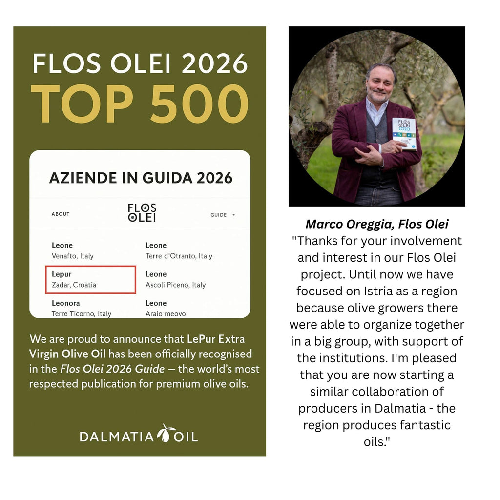 Vita Blend. Our highest, healthiest Polyphenol (1500mg/kg) 2025, Croatian, Organic, Early Harvest, Gold Award-Winning Extra Virgin Olive Oil – 500ml