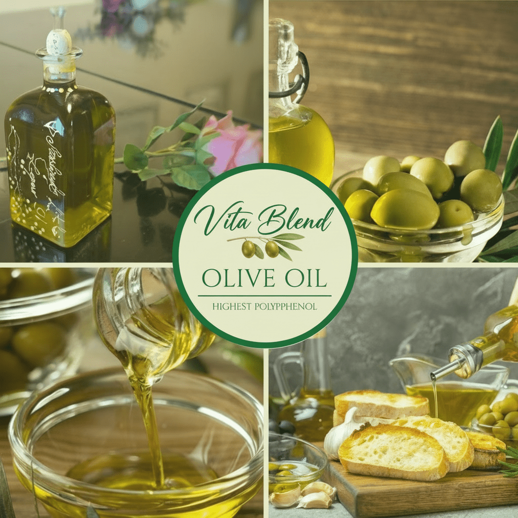 Vita Blend – Ultra High Polyphenol Olive Oil (1500 mg/kg) - 500ml - Dalmatia Oil Shop