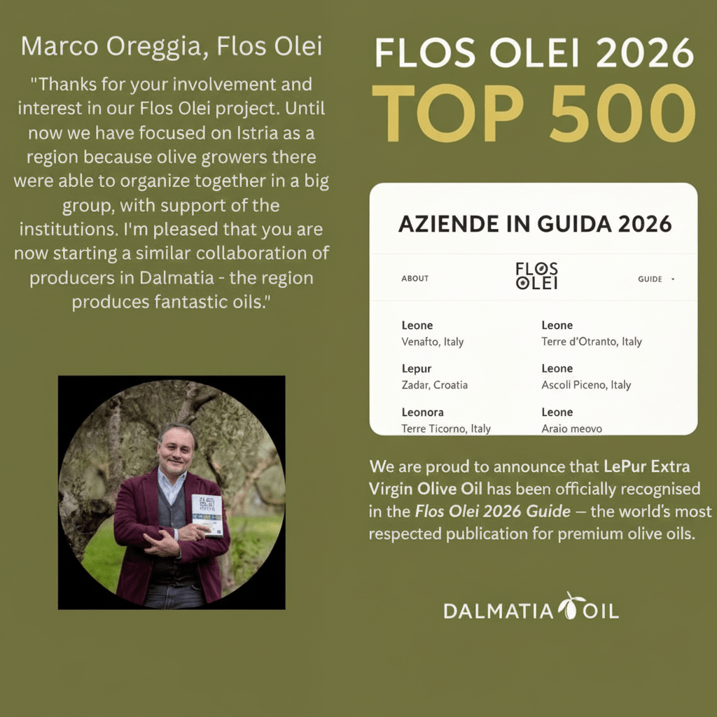 Vita Blend – Ultra High Polyphenol Olive Oil (1500 mg/kg) - 500ml - Dalmatia Oil Shop